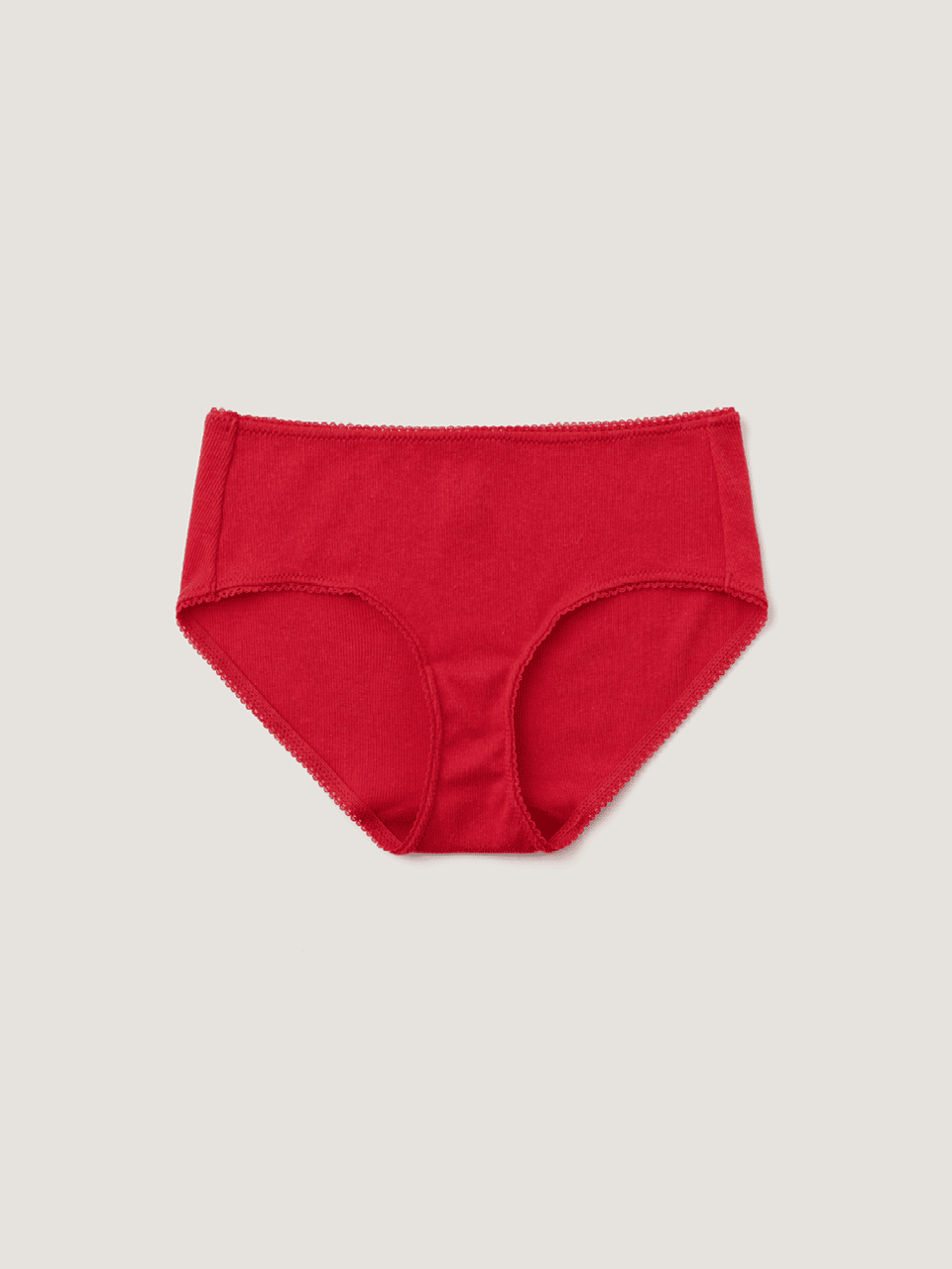Ribbed Modal Panties (Bloom Color)