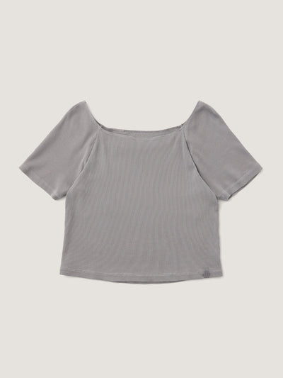 Square Half Tee (Gray Color)