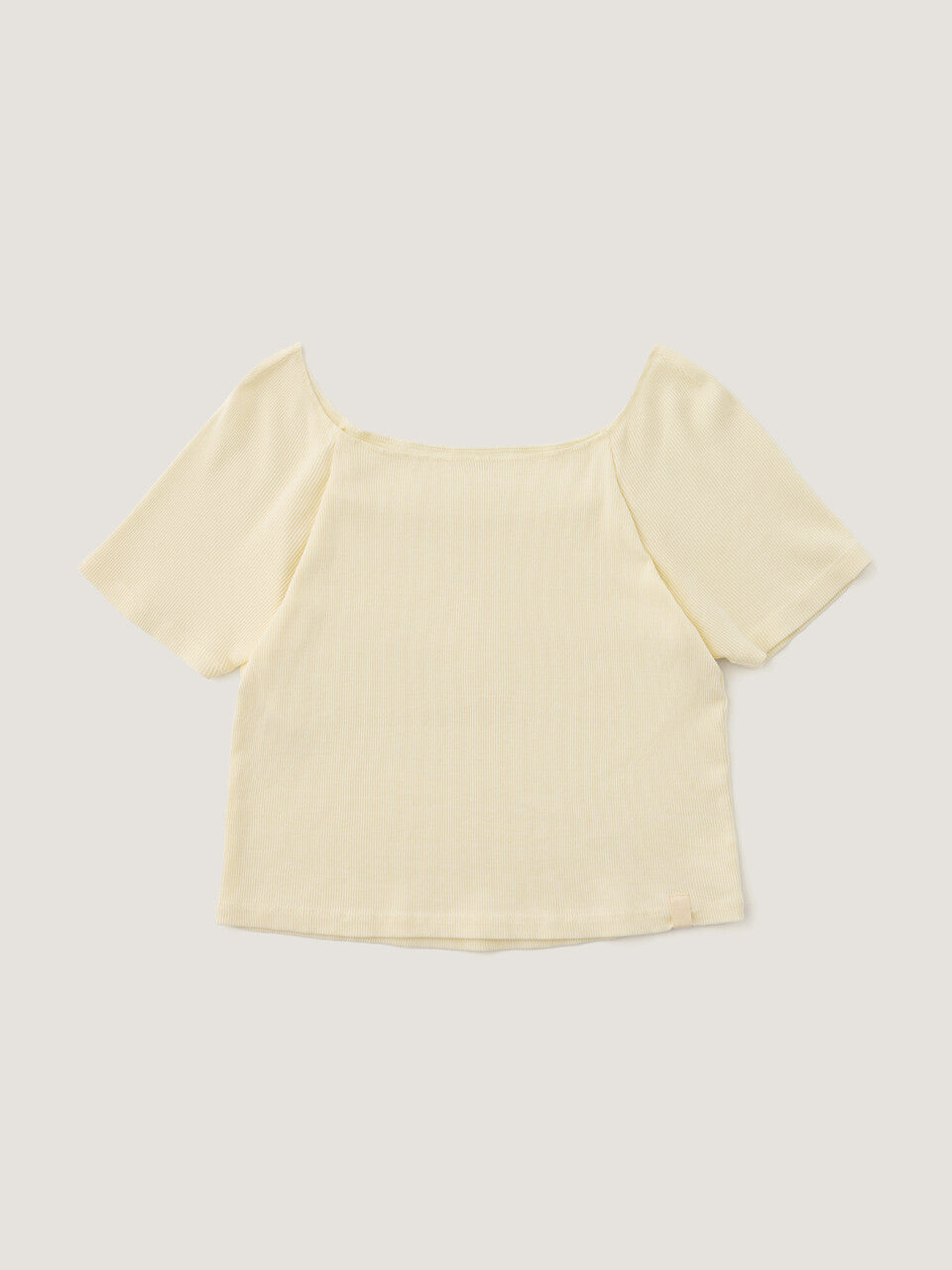 Square Half Tee (Marigold Color)