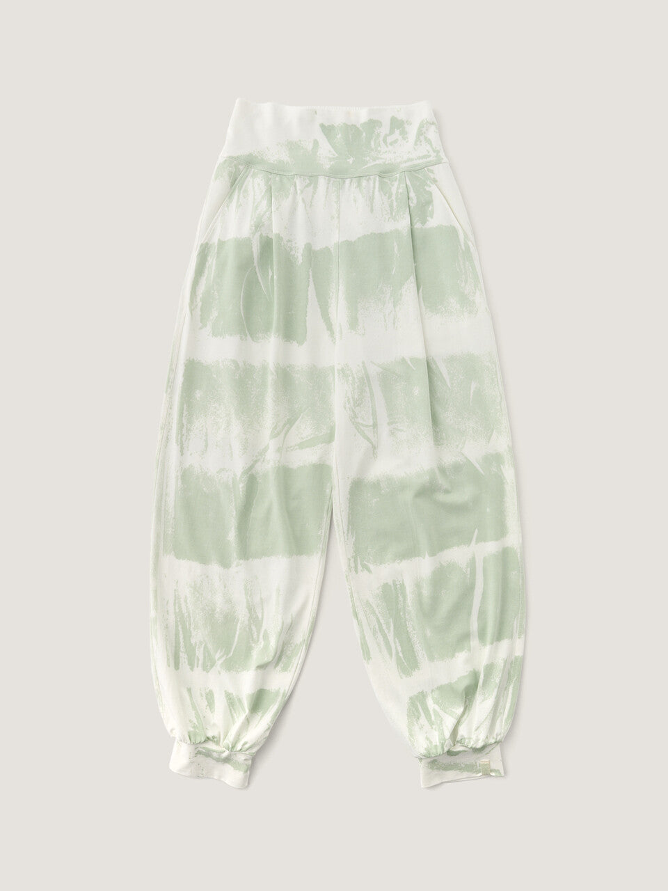 Flow Long Pants (Hand Dyed Mint Color)