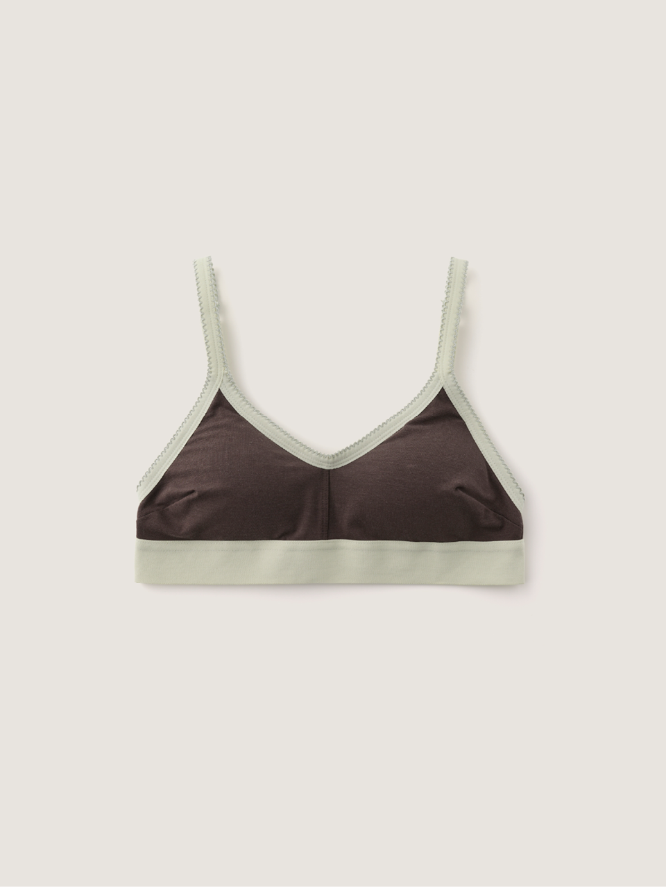 Full Soft Bamboo Bra (Cottage Brown Color)