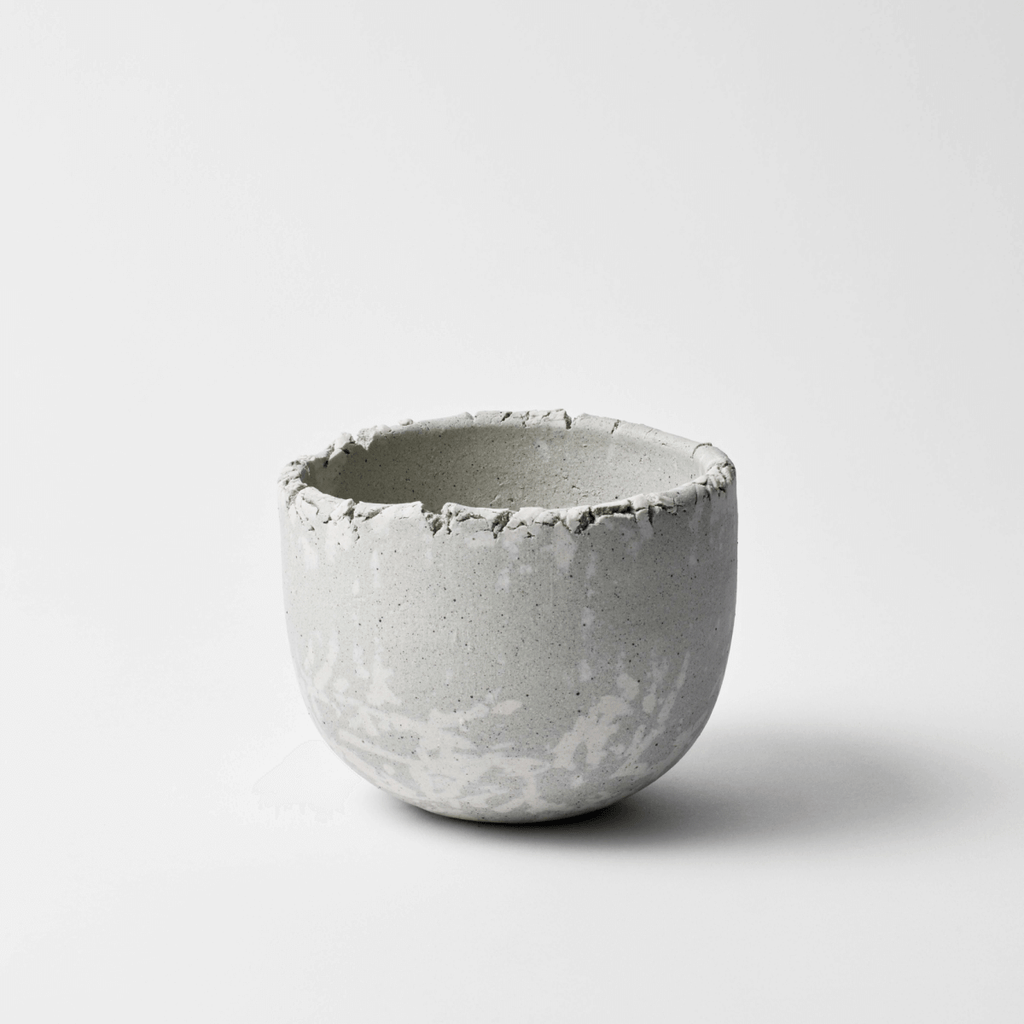 Plant Bowl 12. (Snow Color)