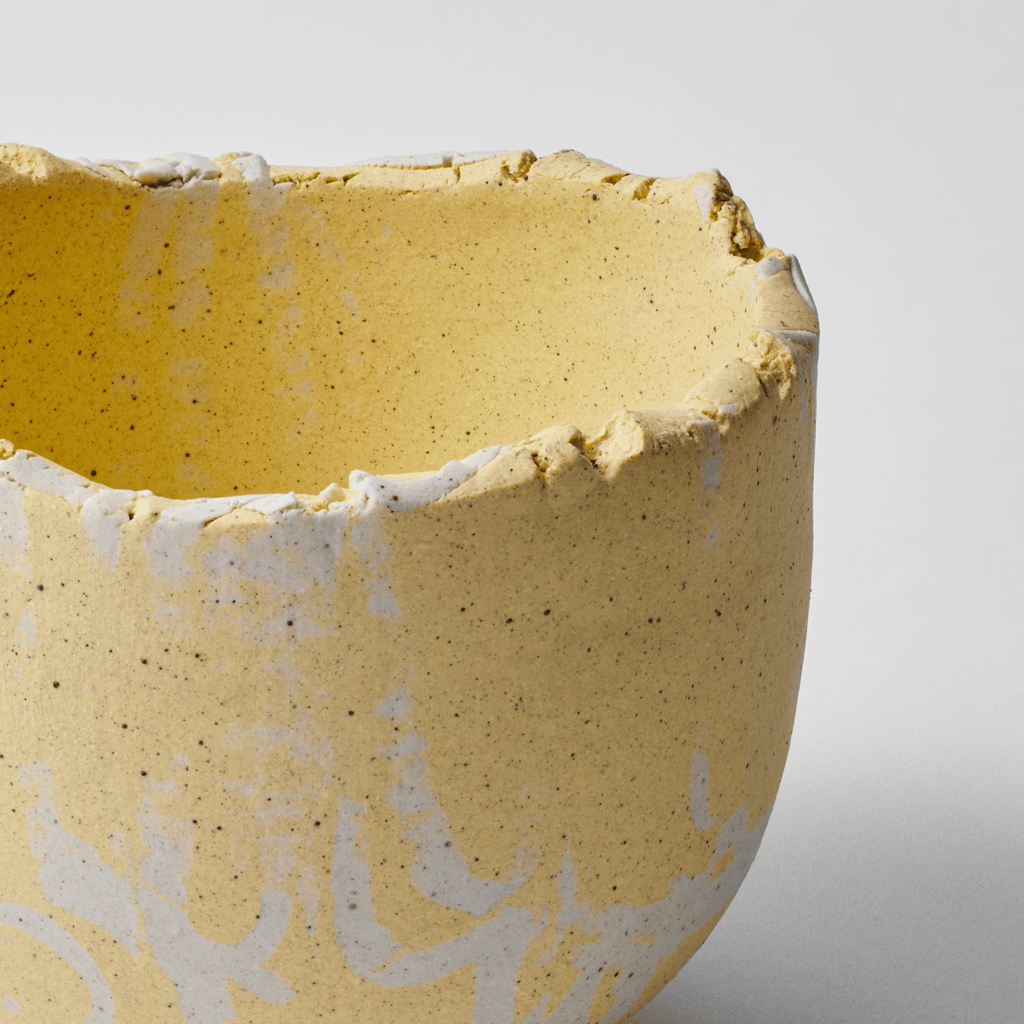 Plant Bowl 8. (Chamomile Color)