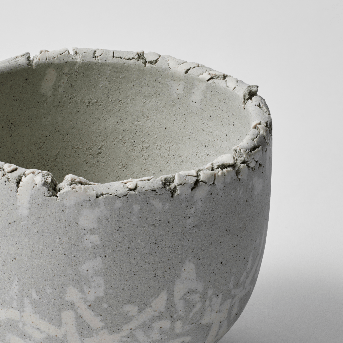 Plant Bowl 8. (Snow Color)