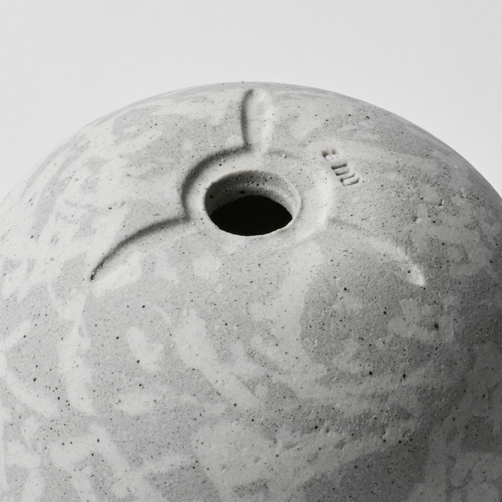 Plant Bowl 8. (Snow Color)