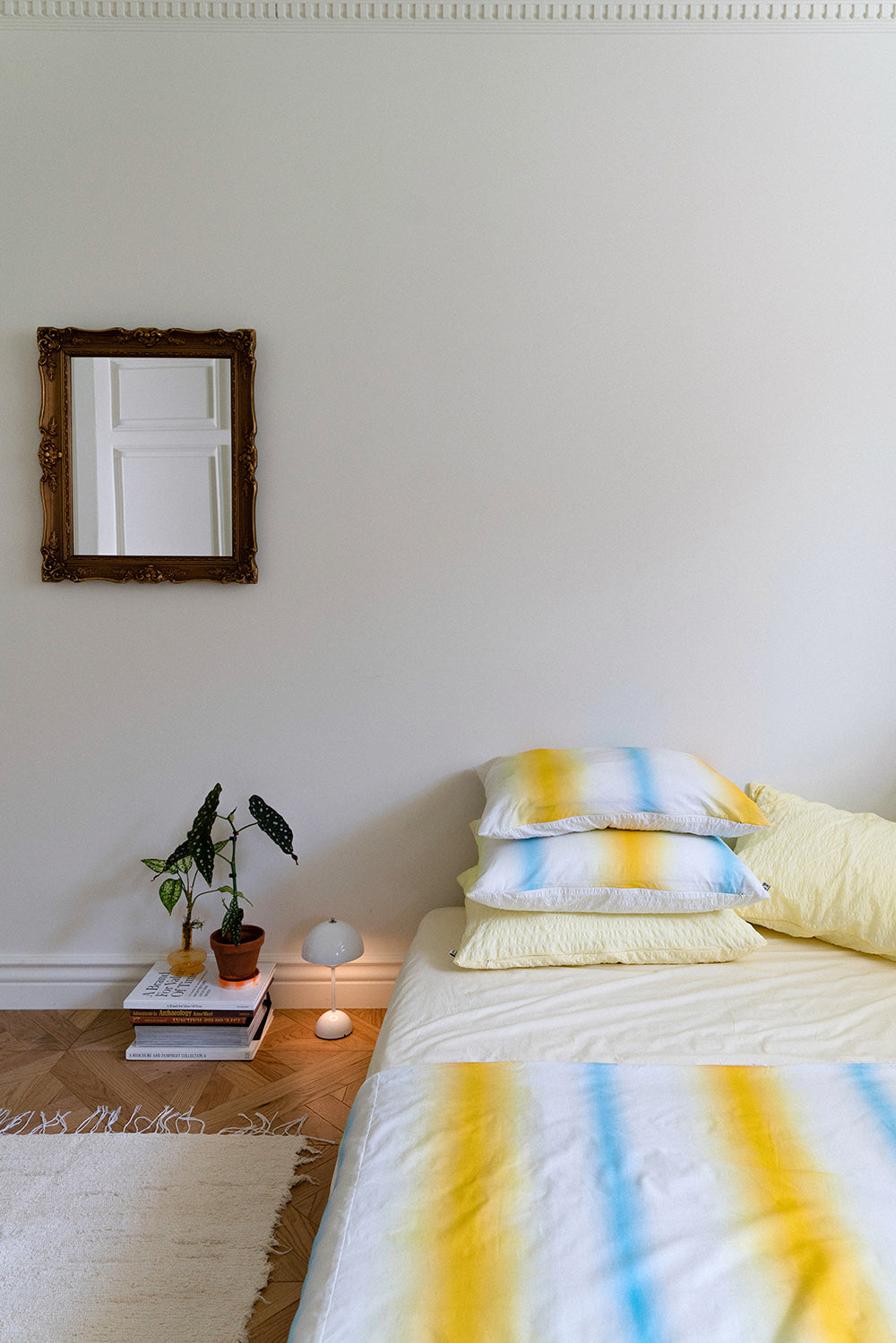 CAPRI SUMMER PILLOW COVERS (Yellow Crush)