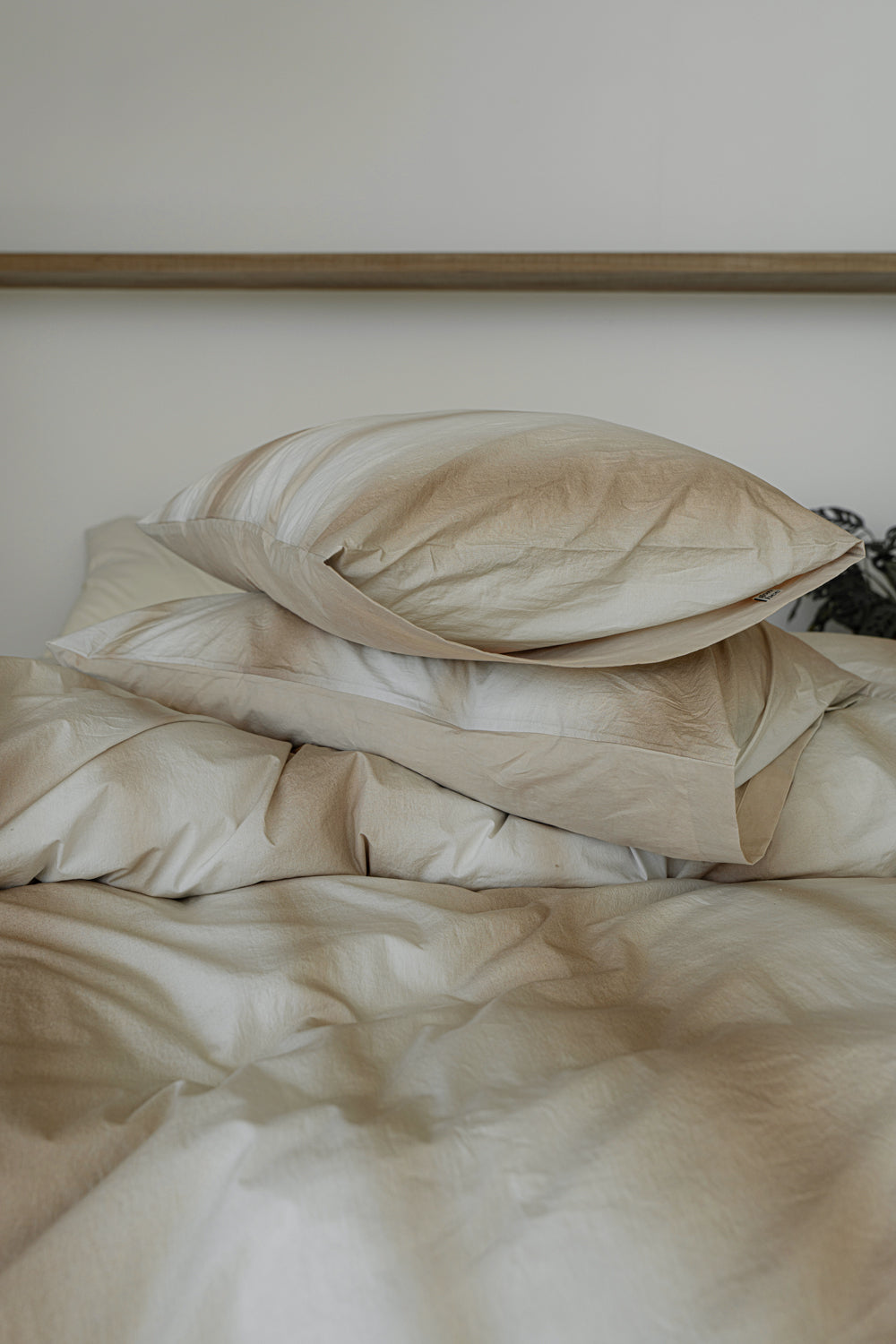 WINTER STRIPE PILLOW COVERS (Croissant Color)